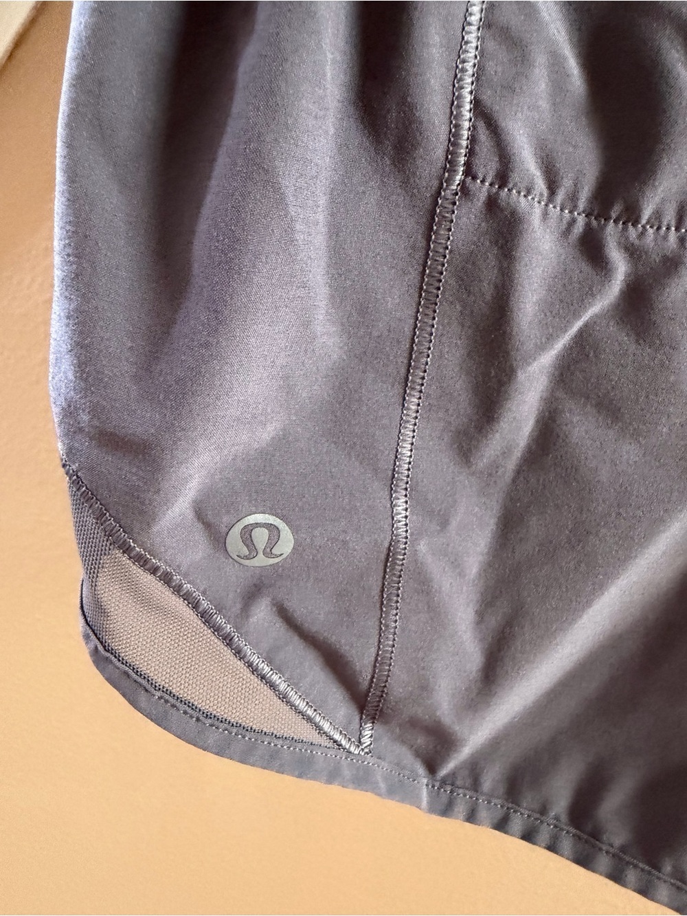 lululemon athletica Women's Athletic Shorts — Taupe Gray - Picture 3 of 4